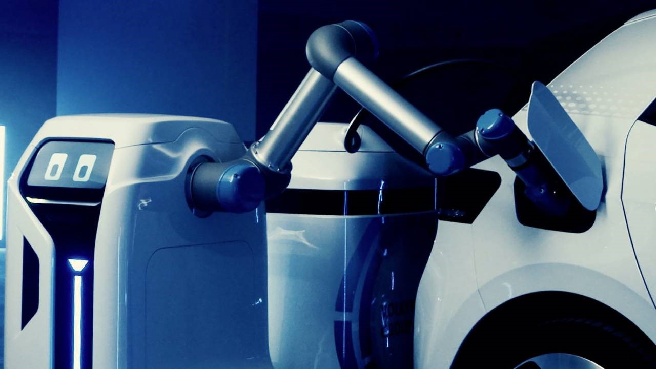 大众移动充电机器人将为您的电动汽车供电