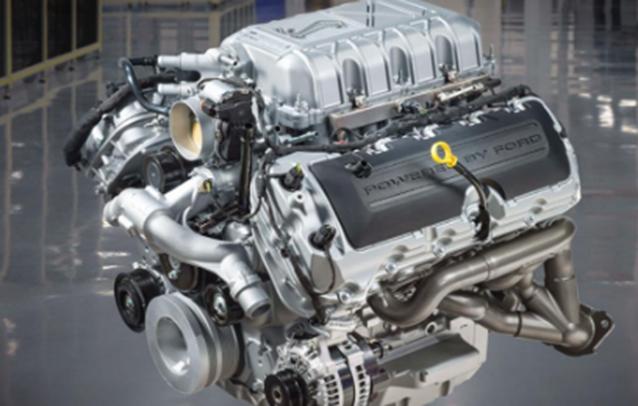 2020年福特野马谢尔比GT500发动机细节透露