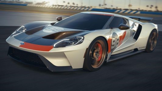 2021年福特GT Heritage Edition汲取了GT40的首项Daytona胜利