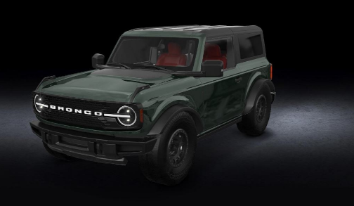 2021年福特Bronco“ Bullitt”采用绿色涂料进行涂装