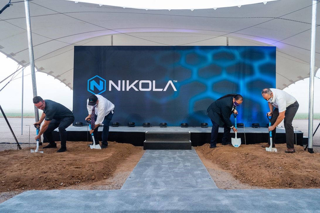 Nikola半新创公司在亚利桑那州的第一家工厂破土动工