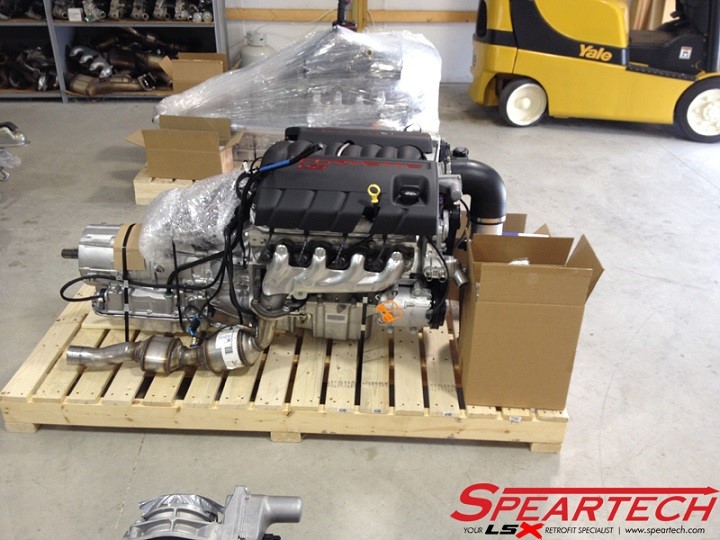 Speartech提供通用汽车LS和LT发动机交换套件