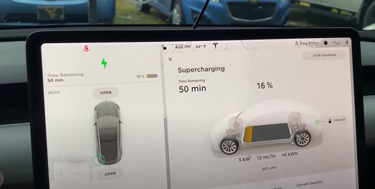 新型Tesla V3增压器解锁了南部I-95旅行