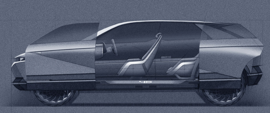 现代45 EV概念车预示着汽车设计的新时代