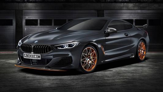 2020 BMW M8竞赛以完全冰冻的蓝色荣耀展示