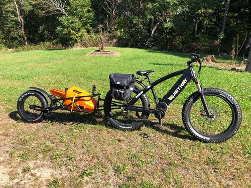 吉普车和QuietKat将制造一款电动山地自行车