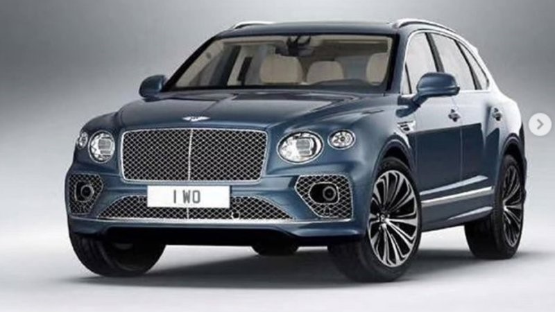 改头换面的Bentley Bentayga在Instagram上展示了所有内容