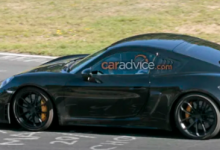 前沿汽车资讯:2021年保时捷718 Cayman GT4 RS谍照曝光
