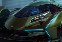 前沿汽车资讯:兰博基尼Lambo V12 Vision Gran Turismo在摩纳哥揭幕