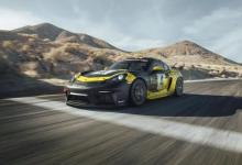前沿汽车资讯:保时捷718 Cayman GT4运动杯版是我们今天的红色款待