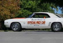 前沿汽车资讯:1969年雪佛兰Camaro SS Pace拍卖车头