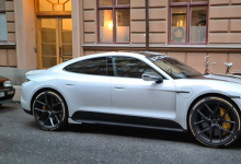 前沿汽车资讯:改良的保时捷Taycan Turbo S 在瑞典被发现