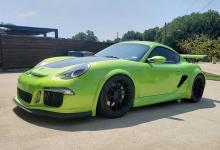 前沿汽车资讯:LS交换的保时捷Cayman隐藏了1,210-HP Twin-Turbo V8
