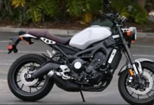 前沿汽车资讯:暗淡的雅马哈XSR900变成了扭曲的裸色赛车