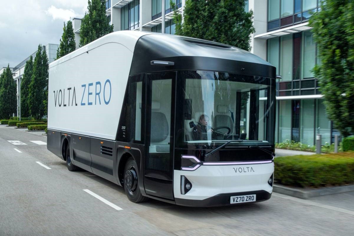 认识Volta Zero，这是一款用于城市运输的电动货运巴士