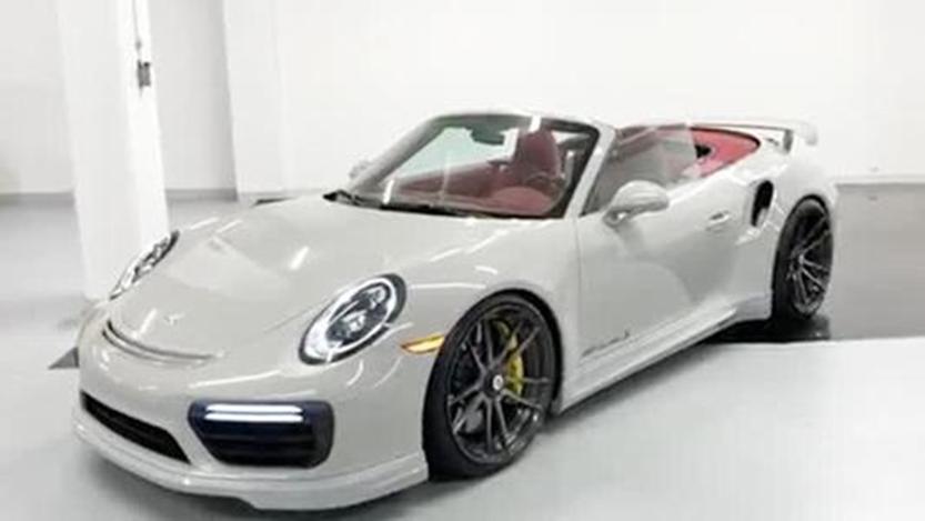 下一个保时捷911 Cabrio Spied热天气测试