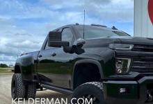 前沿汽车资讯:定制2020年雪佛兰Silverado 3500 HD黑色