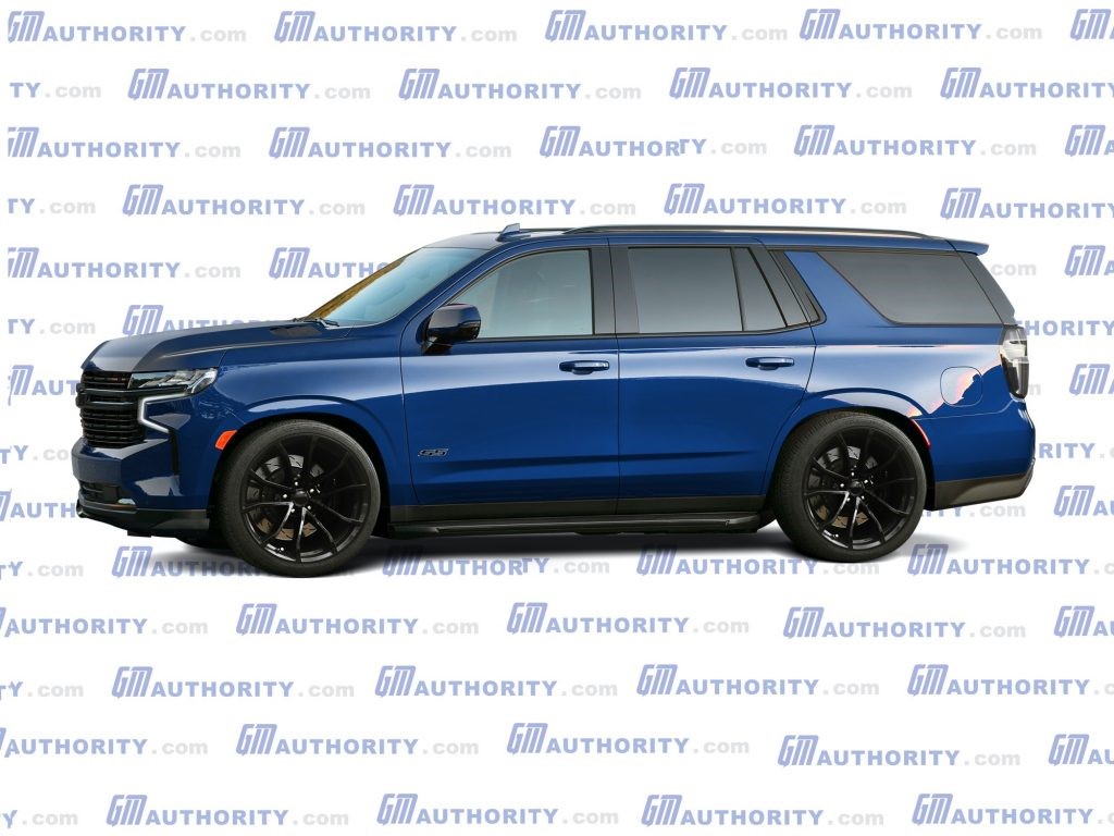 这就是2022年雪佛兰Tahoe SS的外观