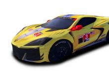 前沿汽车资讯:雪佛兰推出2020年Corvette C8.R汽车护盖，提供赛车风格