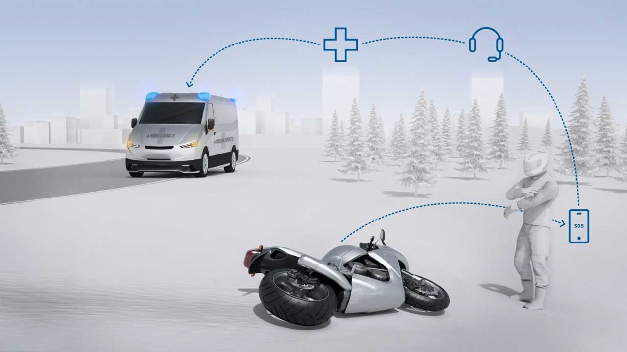 博世创建了一个系统，可帮助摩托车手获得更快的紧急援助