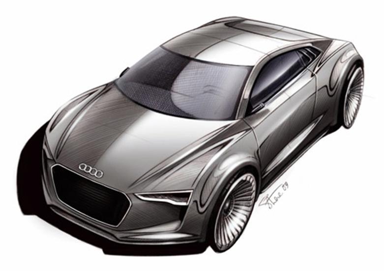 2020年量产的奥迪e-tron Sportback看起来比概念车更具未来感