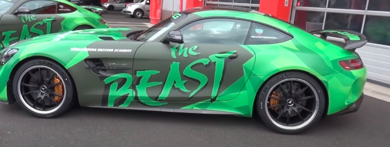 梅赛德斯-AMG GT R是“ 绿色地狱的野兽 ”