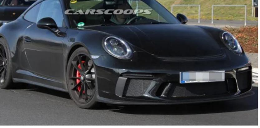 神秘的保时捷911 GT3 Spied 可能是新的特别版