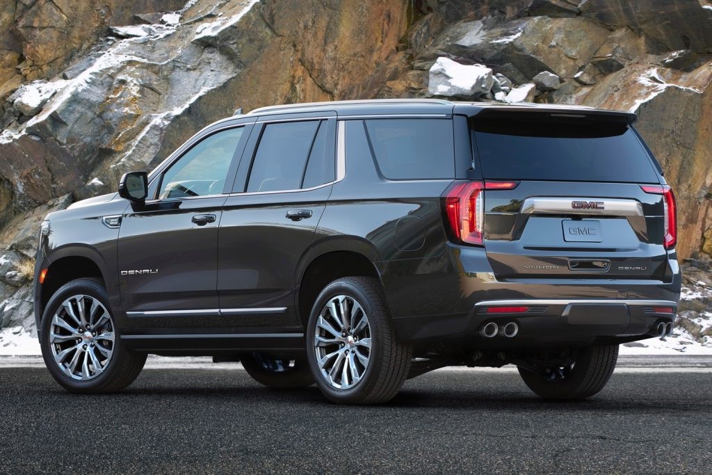 Dual 2021 GMC Yukon排气仅出现在Denali上