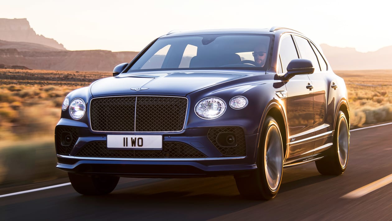 190英里每小时的宾利Bentayga Speed SUV更新于2020年