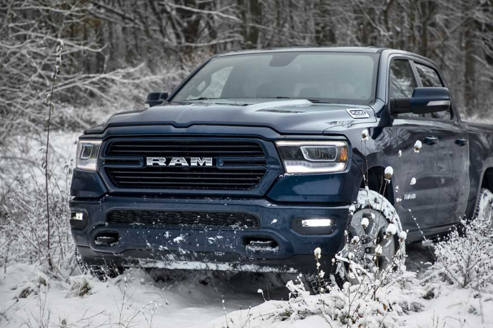 2019 Ram 1500 North Edition旨在穿越雪地