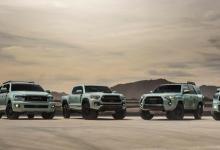 前沿汽车资讯:2021年丰田4Runner，红杉，塔科马和Tundra TRD Pro获得了超越世俗的Lunar Rock颜色