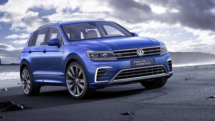 大众汽车已经展示了少数Tiguan GTE概念