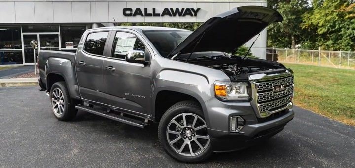 2021 GMC Canyon Denali获得了卡拉威增压治疗