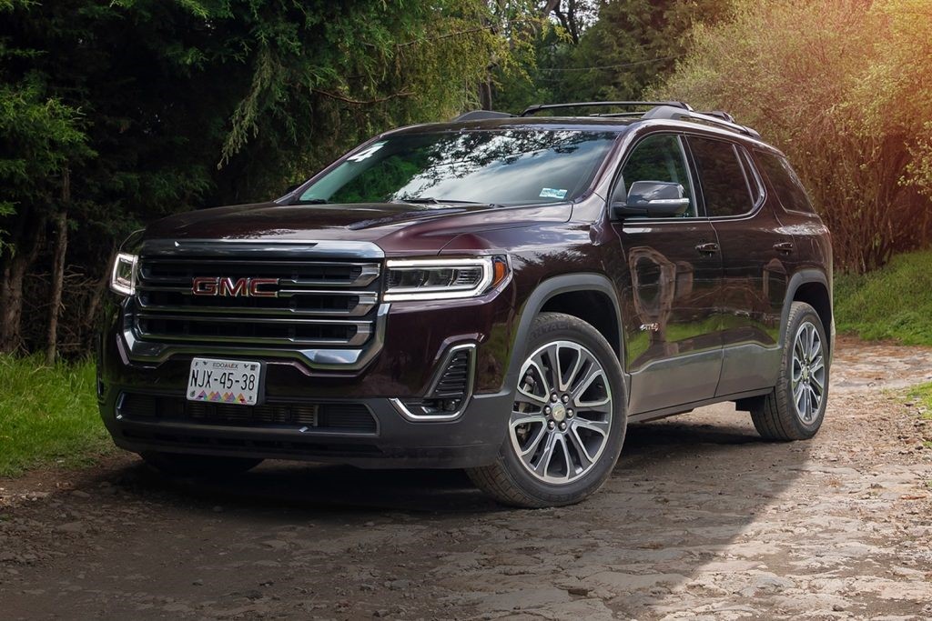 2021 GMC Acadia AT4不再提供可选的20英寸车轮