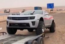 前沿汽车资讯:雪佛兰Camaro 4×4在沙漠中抢劫