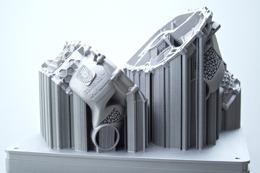 保时捷3D打印电动汽车零件