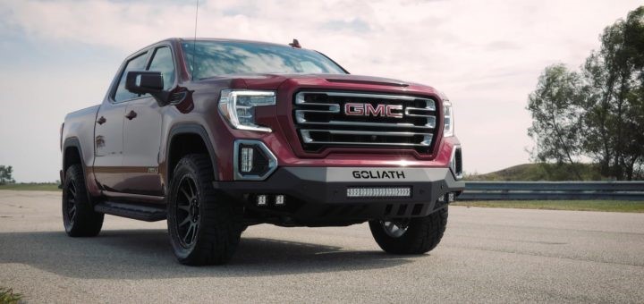 轩尼诗的增压GMC Sierra AT4进行了试驾