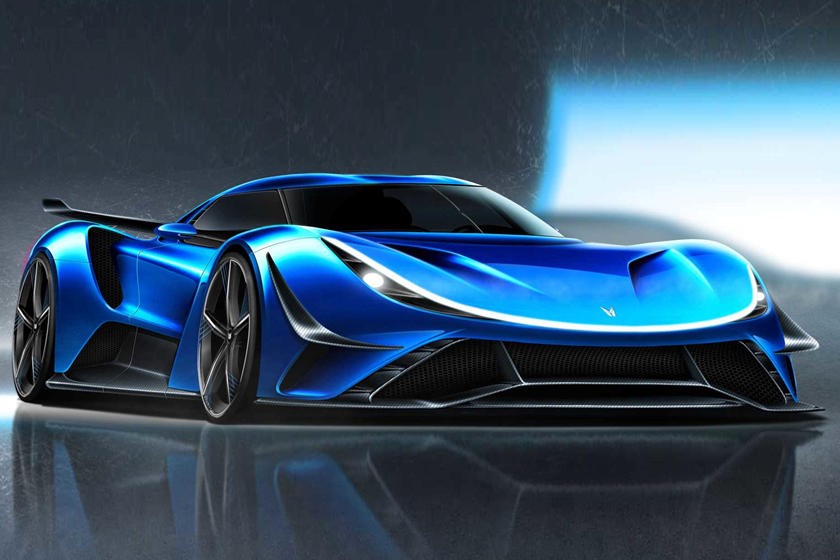 新汽车制造商推出2299马力电动超级跑车