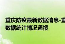 重庆防疫最新数据消息-重庆截至3月3日16时01分今日疫情数据统计情况通报