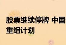 股票继续停牌 中国恒大：预计7月底宣布初步重组计划