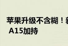 苹果升级不含糊！新一代平价iPad细节曝光： A15加持