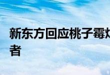 新东方回应桃子霉烂长毛：已及时退款给消费者
