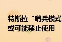 特斯拉“哨兵模式”引发隐私担忧 柏林警方或可能禁止使用
