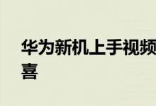 华为新机上手视频曝光 预装鸿蒙2.0 配色惊喜