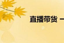 直播带货 一单11480 真牛
