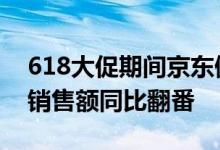 618大促期间京东健康1500多个营养品品牌销售额同比翻番
