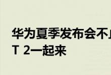 华为夏季发布会不止nova 10 手表Watch FIT 2一起来
