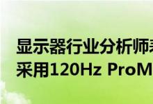 显示器行业分析师表示iPad mini 7不太可能采用120Hz ProMotion技术