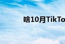 啥10月TikTok美国电商能闭环