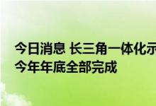今日消息 长三角一体化示范区10个重点项目开工建设 预计今年年底全部完成